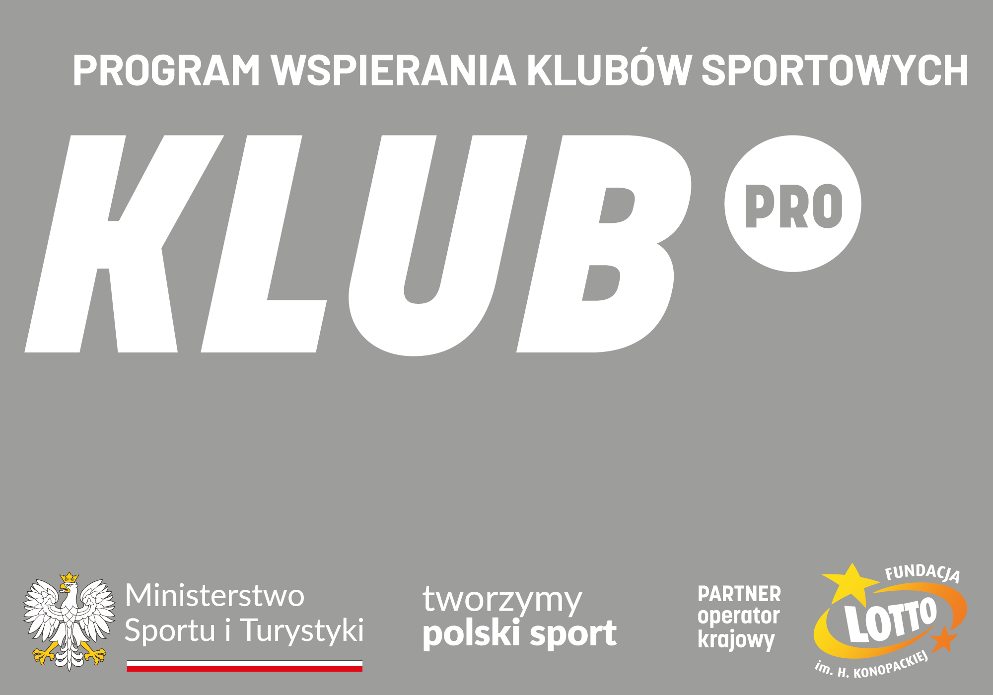 Program KLUB PRO 2026 – Ministerstwo Sportu i Turystyki – Fundacja LOTTO